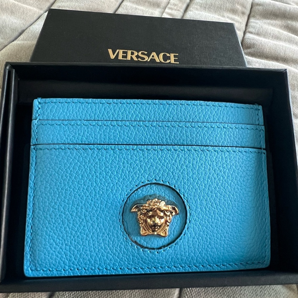 Versace New Leather Card Holder